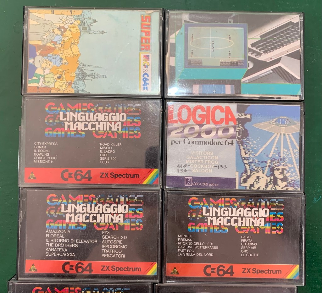 Videogiochi Originali per Commodore 64 (Anni ‘80)